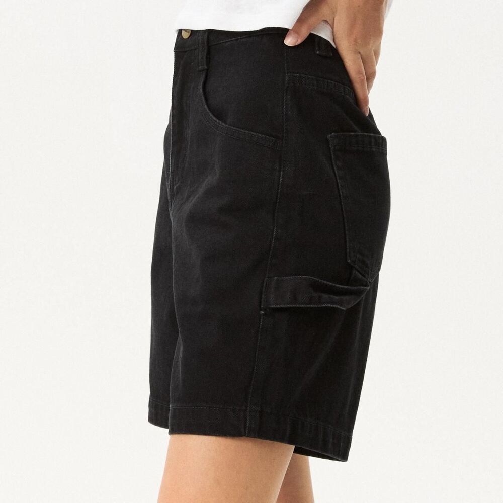 NWOT Afends Women's Black Shorts (SMALL) - Picture 2 of 8